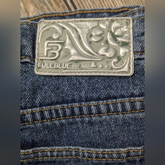 Full Blue size 18 flannel lined/insulated jeans, 33" long - Picture 4 of 11